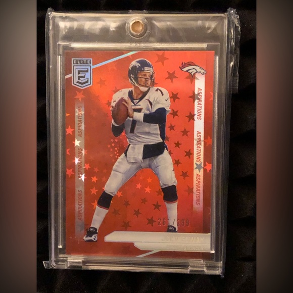 John Elway 2024 Panini Donruss Elite Blaster Exclusive Astral Stars-Broncos - Picture 3 of 3